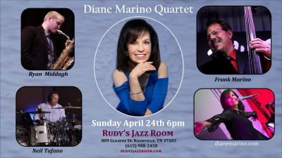 Diane Marino Quartet at Rudy's Jazz Room