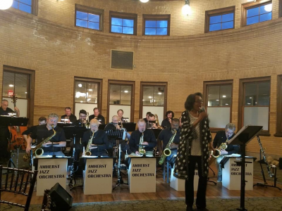 Dave Sporny’s Amherst Jazz Orchestra at Union Station Grand Ballroom - event poster Dave Sporny’s Amherst Jazz Orchestra at Union Station Grand Ballroom