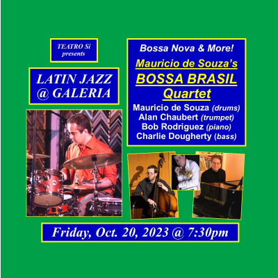 Mauricio De Souza's Bossa Brasil Quartet at Galeria West Art Gallery