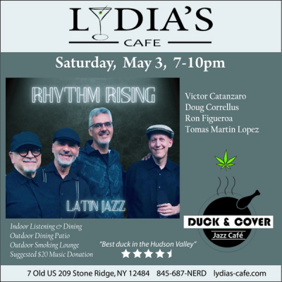 Rhythm Rising – Latin Jazz at Lydia's Cafe