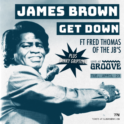 Fred Thomas Of The J.b.'s at Cafe Wha? - event poster Fred Thomas Of The J.b.'s at Cafe Wha?