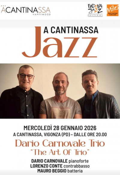 DARIO CARNOVALE - NEW TRIO at A Cantinassa