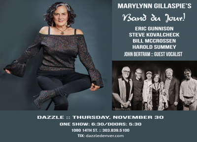 MaryLynn Gillaspie's Band du Jour! at Dazzle Jazz Club