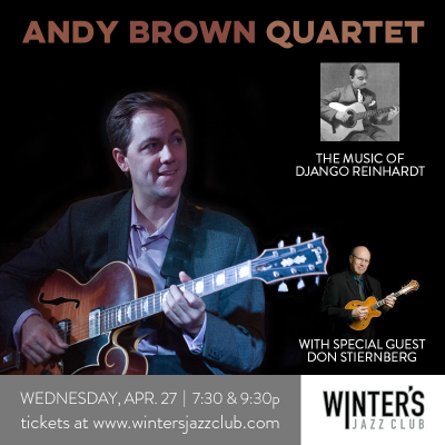 Andy Brown Quartet at Winter's Jazz Club