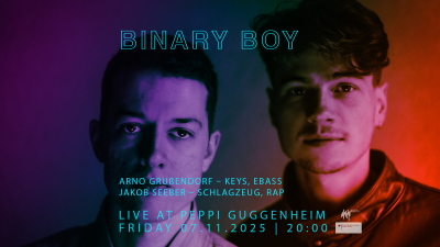 Binary Boy at Peppi Guggenheim