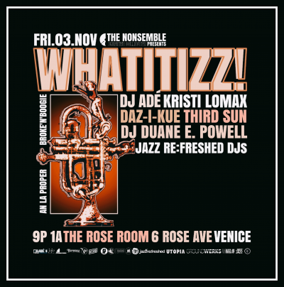 Kick-off Dance Party at Venice West - event poster Kick-off Dance Party at Venice West