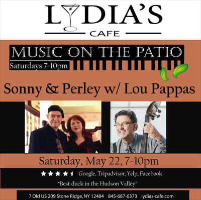 Music On The Patio With Sonny & Perley at Music On The Patio at Lydia's Cafe
