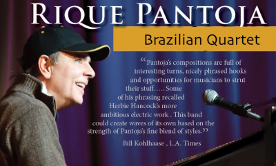 The Brazilian Sounds Of Rique Pantoja’s Jazz Quartet! at Casa Arjona