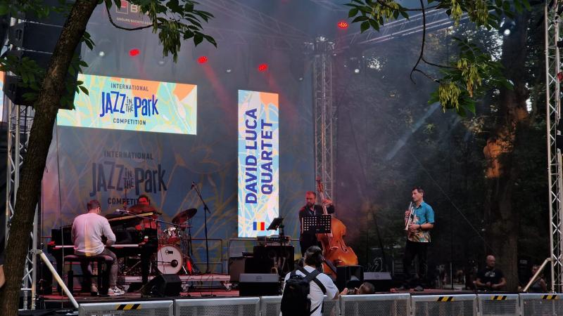 David Luca Quartet at Jazz In The Park at Cluj Arena