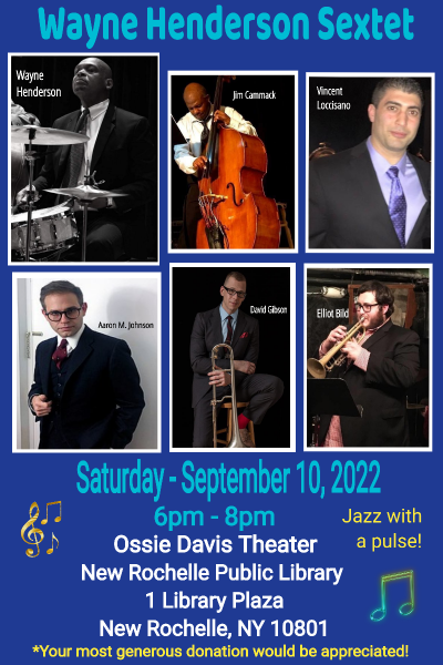 Wayne D. Henderson at New Rochelle Public Library