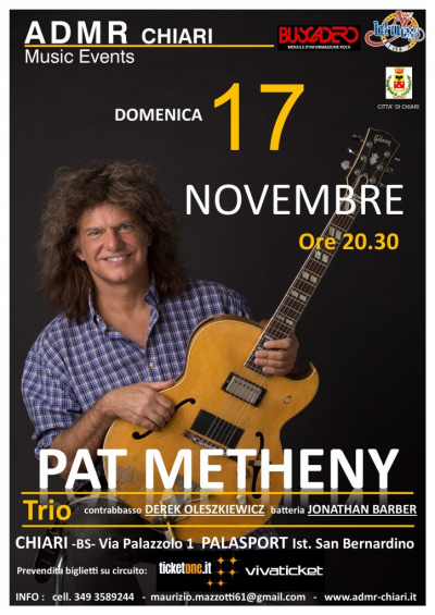 Pat Metheny Trio at Palasport San Bernardino