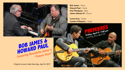 Bob James & Howard Paul at Manchester Craftsmen's Guild