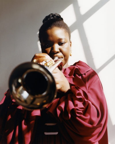 Lukas Frei, Sheila Maurice-Grey, Lina Allemano at Festival of New Trumpet Music at Font Music