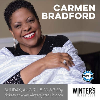 Carmen Bradford at Winter's Jazz Club