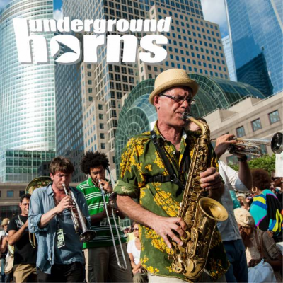 Times Square Jazz: Underground Horns at Broadway Plaza, Times Square