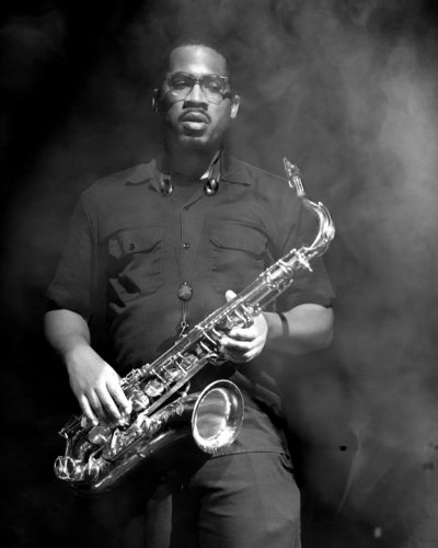 James Brandon Lewis Quartet at Public Records - event poster James Brandon Lewis Quartet at Public Records