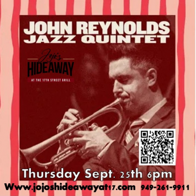 John Reynolds Quintet at Jojo's Hideaway At 17th Street Grill