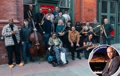 Electric Squeezebox Orchestra With Special Guest Edward Simon at Hardymon Hall @ The Jazzschool
