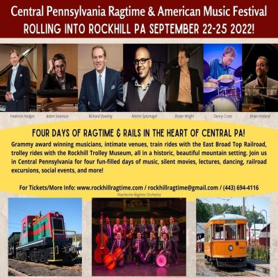 Central Pennsylvania Ragtime And American Music Festival at East Broad Top Railroad