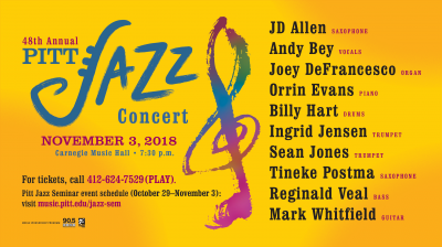 48th Annual Pitt Jazz Seminar And Concert at Carnegie Music Hall