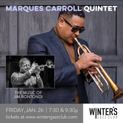 Marques Carroll Quintet at Winter's Jazz Club