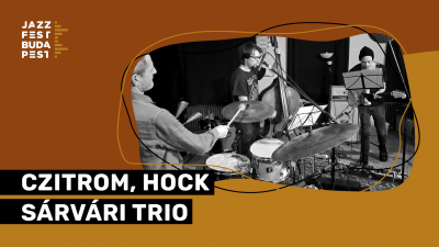 Czitrom - Hock - Sárvári Tro at Jazzfest Budapest at Lumen Kávézó