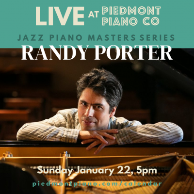 Randy Porter - Jazz Piano Masters Series at Piedmont Piano Company