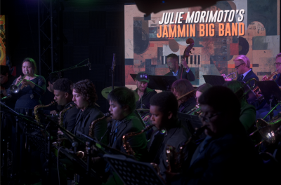 Julie Morimoto's Jammin Big Big Band at Alvas Showroom