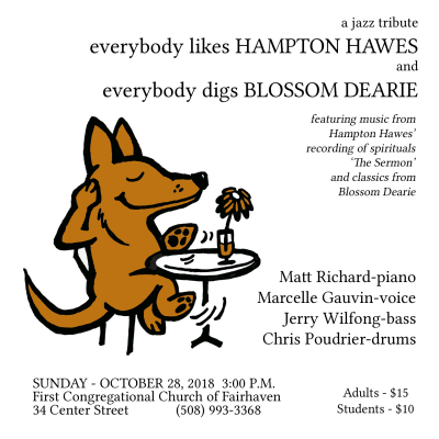 A Tribute To Hampton Hawes & Blossom Dearie at First Congregational Church Of Fairhaven