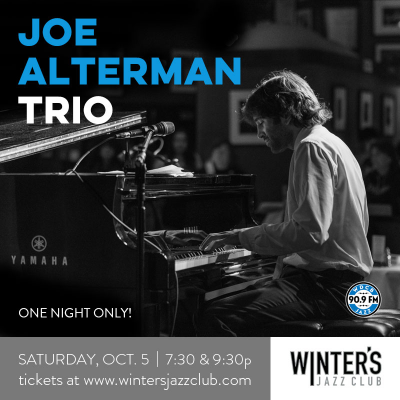 Joe Alterman Trio at Winter's Jazz Club