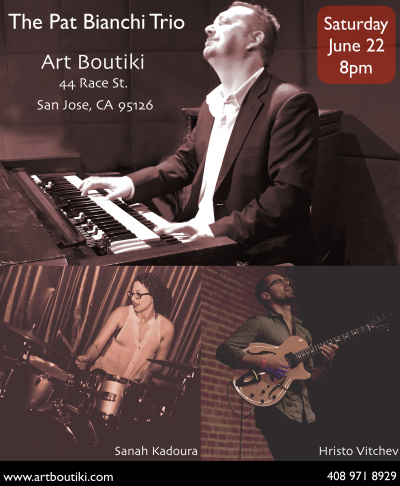 Pat Bianchi Trio at Art Boutiki