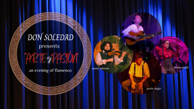 Don Soledad Quartet Presents: Arte Y Pasion at Blue Bamboo Center For The Arts - event poster Don Soledad Quartet Presents: Arte Y Pasion at Blue Bamboo Center For The Arts