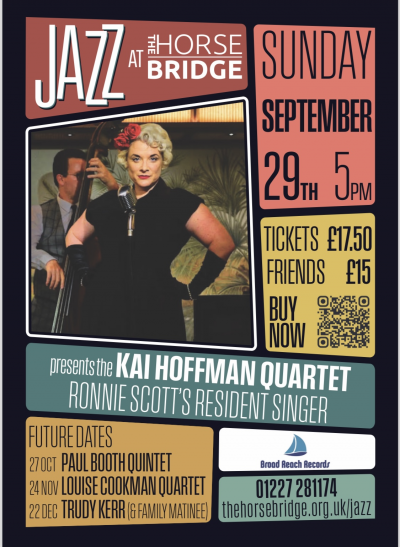 Jazz At The Horsebridge: Kai Hoffman Quartet at The Horsebridge Arts Centre