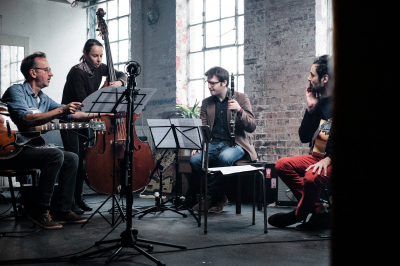 Cuff Billett's New Europa Jazz Band at The Concorde - event poster Cuff Billett's New Europa Jazz Band at The Concorde