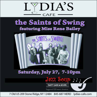 The Saints Of Swing Featuring Miss Rene Bailey at Lydia's Cafe