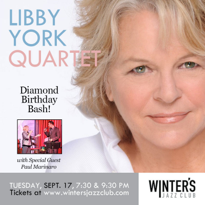 Libby York Quartet at Winter's Jazz Club