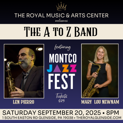 The A to Z Band at Montco Jazz Fest at The Royal Glenside
