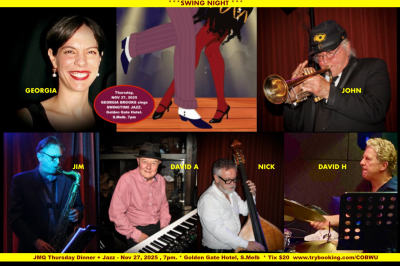 John Montesante Qnt -swing Jazz W. Georgia Brooks + Jim Glasson