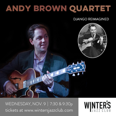 Andy Brown Quartet at Winter's Jazz Club