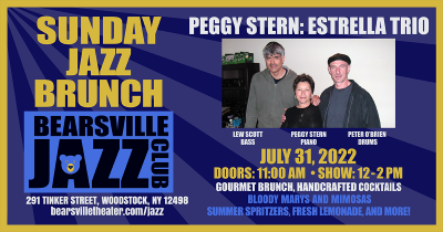 Jazz Brunch At Bearsville With Peggy Stern: Estrella Trio at Bearsville Theater