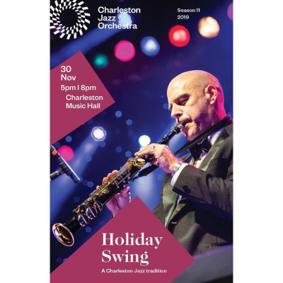 Holiday Swing: A Charleston Jazz Tradition! at Charleston Music Hall - event poster Holiday Swing: A Charleston Jazz Tradition! at Charleston Music Hall