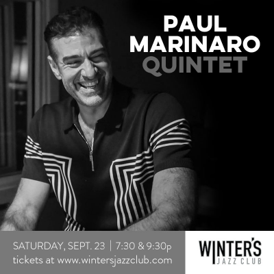 Paul Marinaro Quintet at Winter's Jazz Club