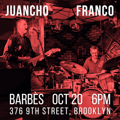 Juancho Herrera & Franco Pinna at Barbes