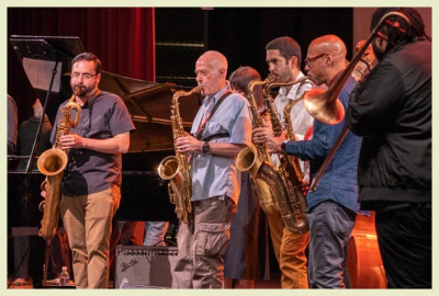 Sjw All-star Jam at Stanford Jazz Festival at Dinkelspiel Auditorium - event poster Sjw All-star Jam at Stanford Jazz Festival at Dinkelspiel Auditorium