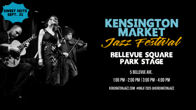 The Sweet Hots At Kensington Market Jazz Festival