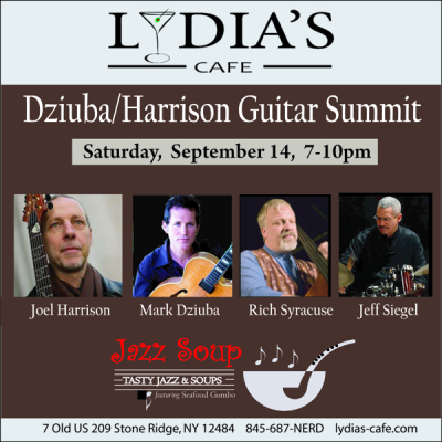 Dziuba/harrison Guitar Summit at Lydia's Cafe