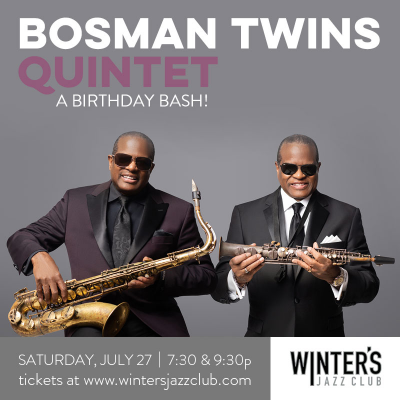 Bosman Twins Quintet at Winter's Jazz Club