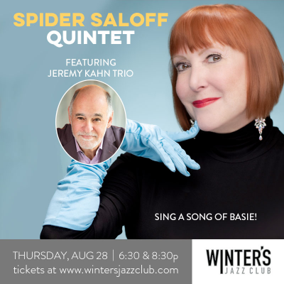 Spider Saloff Featuring Jeremey Kahn Trio at Winter's Jazz Club
