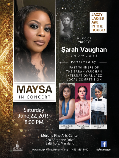 Maysa in Concert PLUS the Music of Sarah 