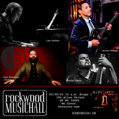 Medeljazz Quartet NY Spring Tour at Rockwood Music Hall